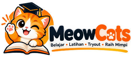 MeowCats — Belajar, Latihan, Tryout, Raih Mimpi